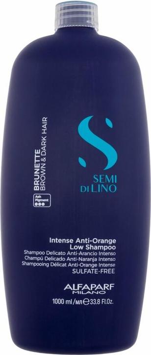 Alfaparf Semi Di Lino Anti-Orange Low Shampoo (1000 ml, Flüssiges Shampoo)