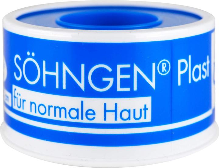 Produktbild Söhngen Rollenpflaster Plast Masse: 2,5 cm x 5m (B x L) Farbe: braun (1 x)