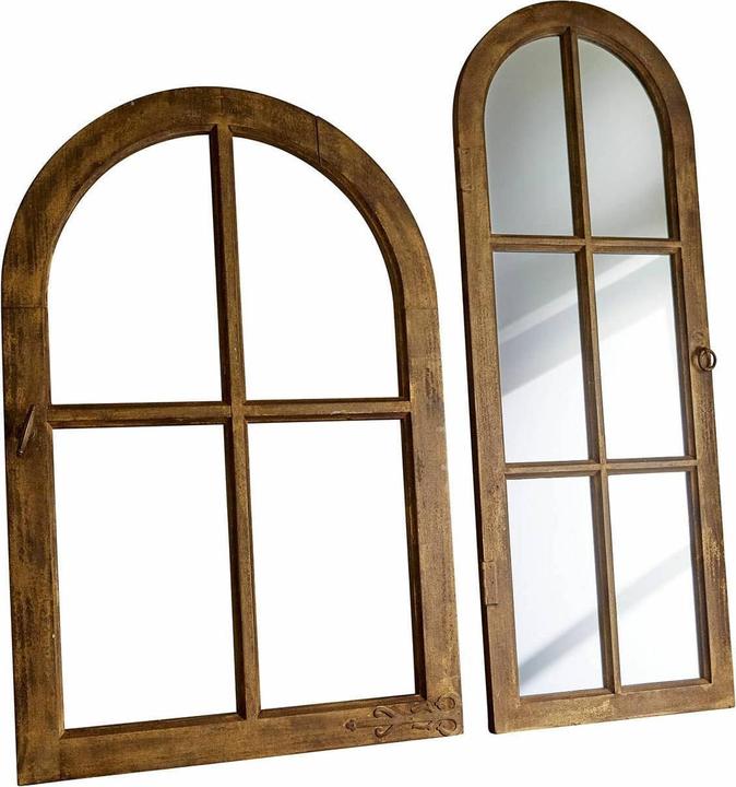 Immagine prodotto Loberon Set di 2 specchi e finestre Deco Crowley marrone/oro