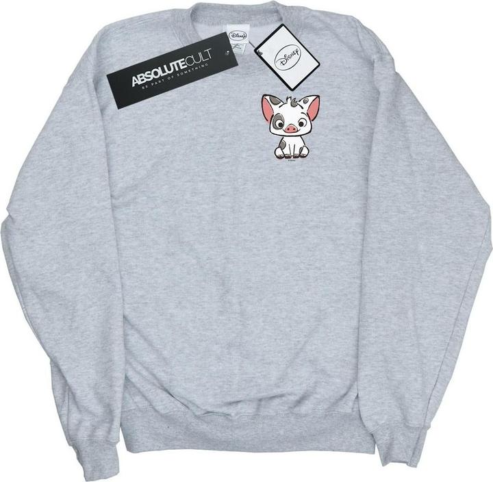 Actual product image Disney Mens Moana Pua The Pig Breast Print Sweatshirt (M)