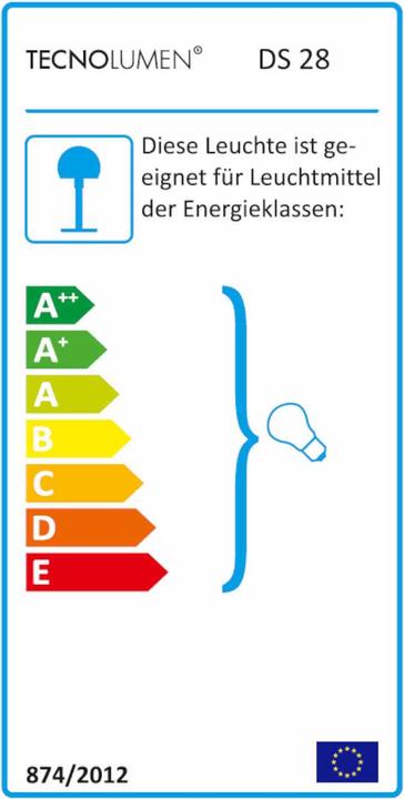 Produktbild Tecnolumen De Stijl Ds28 Klavierleuchte