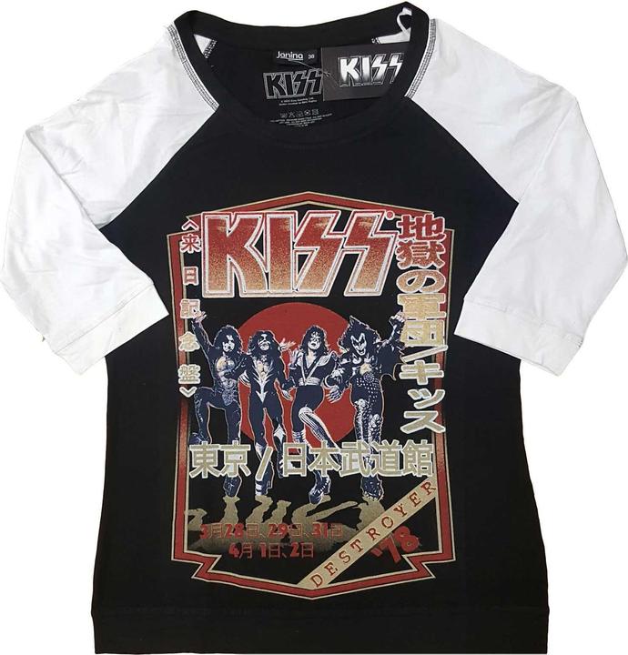 KISS Destroyer Tour 78 TShirt Raglanärmel
