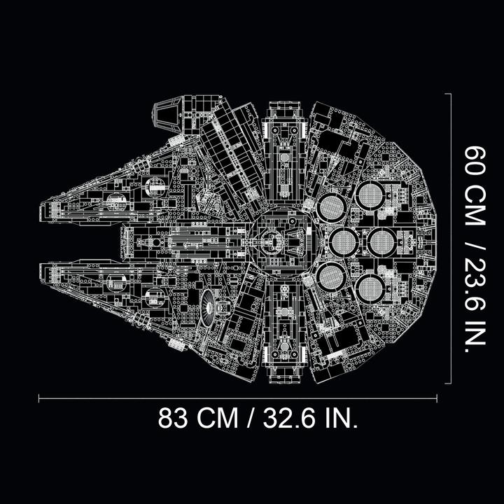 Produktbild LEGO Millennium Falcon (75192, LEGO Seltene Sets, LEGO Star Wars)