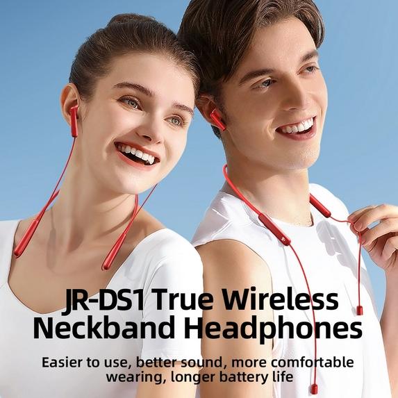 Image du produit Joyroom Casque tour de cou magnétique sans fil, JR-DS1, (rouge) (20 h, Sans fil)