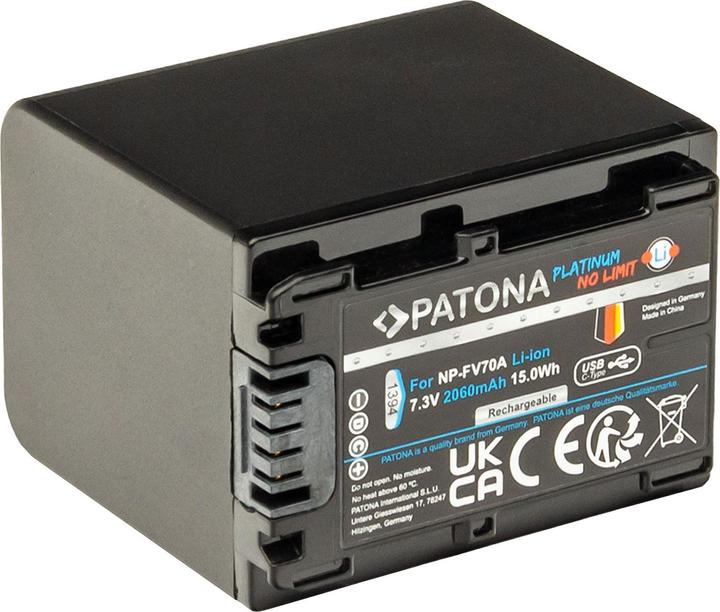 Patona Platine USB-C Sony NP-FV70