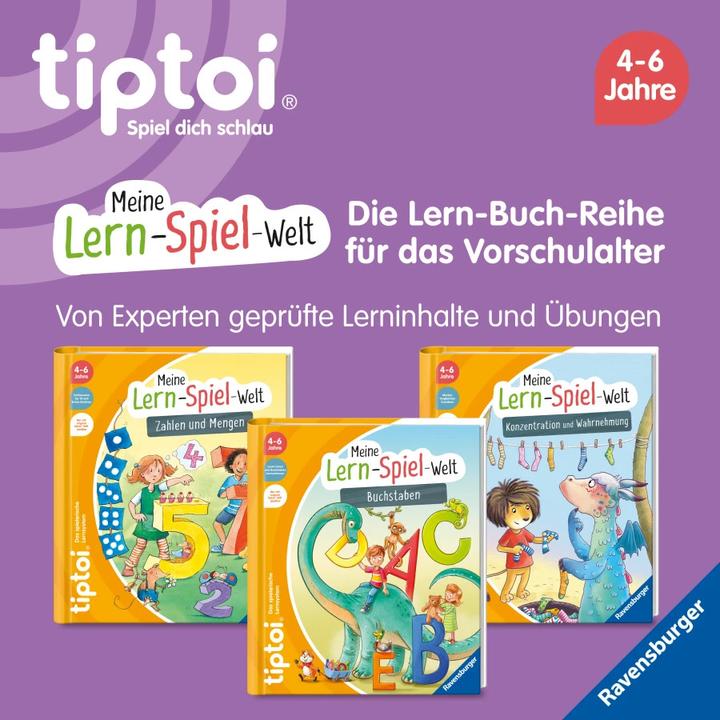 Produktbild tiptoi Meine Lern-Spiel-Welt: Konzentration und Wahrnehmung (Deutsch, Antje Hagemann, Helen Seeberg, 2023)
