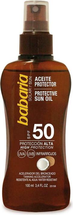 Produktbild Babaria Sun Protective (Sonnenöl, SPF 50, 100 ml)
