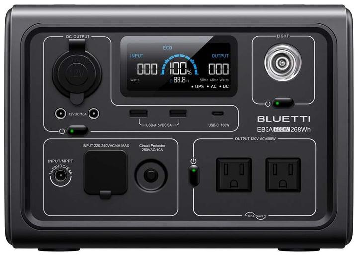 Produktbild Bluetti EB3A (268 Wh, 4.60 kg)