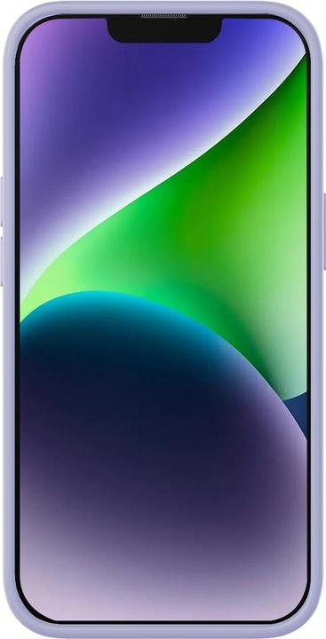 Image du produit Baseus Étui en gel de silice liquide pour iPhone 14 Plus (lavande)+ verre trempé + kit de nettoyage (Apple iPhone 14 Plus)