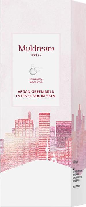 Immagine prodotto Muldream siero vegano verde delicato intenso per la pelle (110 ml)