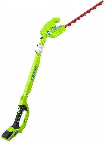Productafbeelding Greenworks 24V Snoerloze Telescopische Heggenschaar G24PH51 51 cm (Draadloze heggenschaar)