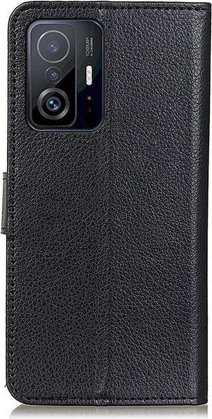 Actual product image MU Classic Litchi Leather Bookcover Series (Xiaomi 11T)