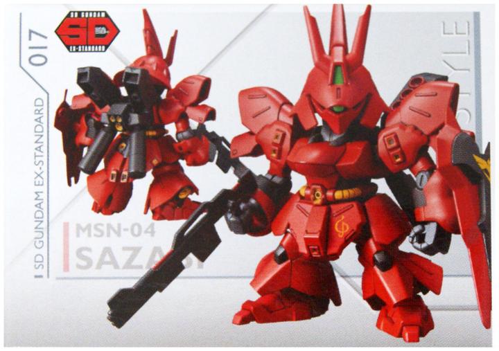 Immagine prodotto Bandai GUNDAM - SD EX Standard Sazabi Gundam SD - Kit Modello