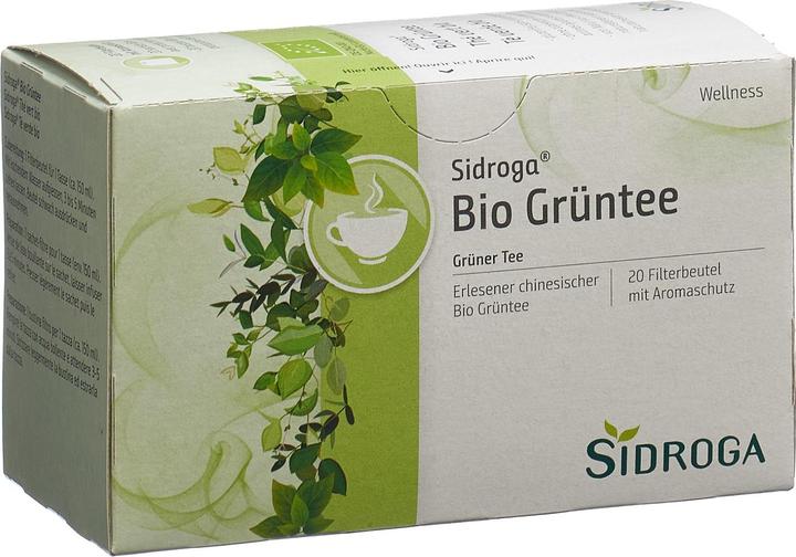 Actual product image Sidroga Organic green tea (34 g)