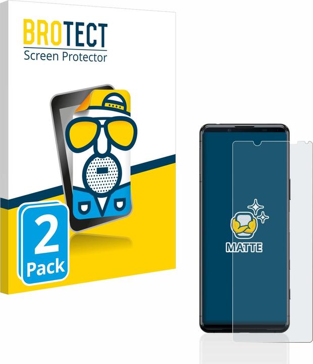 Actual product image BROTECT Anti-glare screen protector matt (2 Piece, Sony Xperia 5 II)