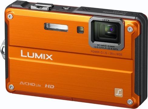 Produktbild Panasonic Lumix FT2, 14 Mpixel, 4.6xZoom, Wasserfest, Orange (1/2,3'')