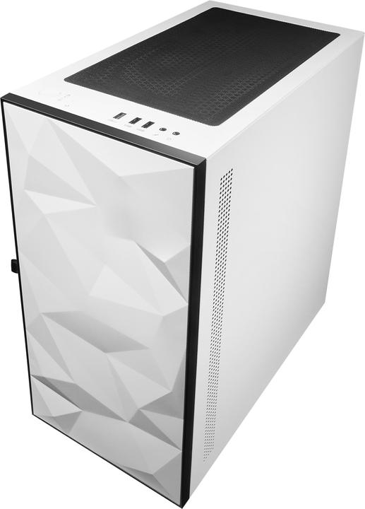 Actual product image Darkflash Tech Computer case DLM21 (white) (ITX)