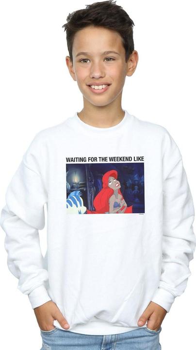 Produktbild Disney The Little Mermaid Waiting For The Weekend Sweatshirt Jungen (140, 146)