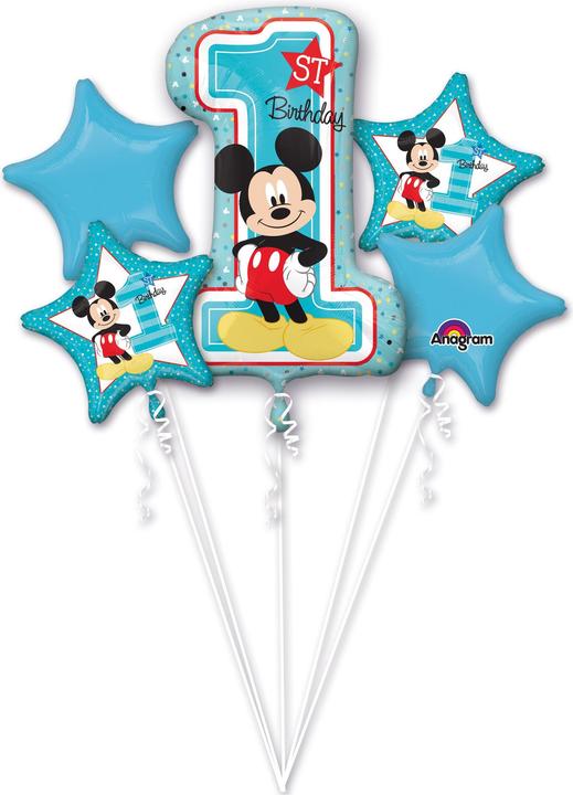 Immagine prodotto Anagram Bouquet di palloncini 1° compleanno Topolino