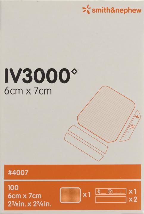 Actual product image Smith & nephew Kanülenfixation 6x7cm (100 x)