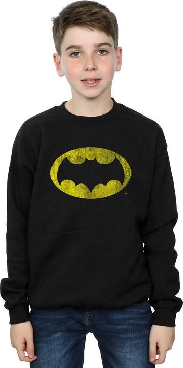 Produktbild Batman TV Series Distressed Logo Sweatshirt Jungen (140, 146)