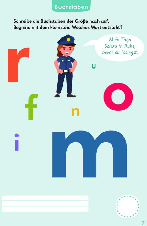 Produktbild Leserätsel für mutige Kinder - Polizei und Feuerwehr - Ab 6 Jahren (Deutsch, Janine Eck, Ulrike Rogler, 2024)