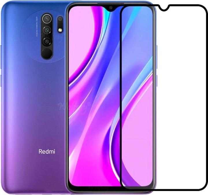 Produktbild Screenguard Xiaomi Redmi 9 Full Screen Panzerglas Schutzfolie 2.5D 9H (1 Stück, Xiaomi Redmi 9)