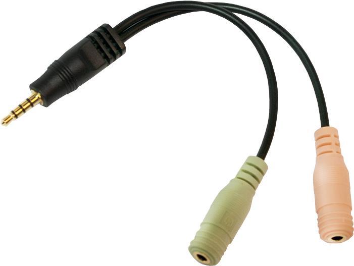 Immagine prodotto LogiLink Adattatore audio (0.15 m)