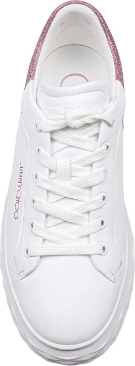Produktbild Jimmy Choo white leather sneakers with glitter degrade (40)