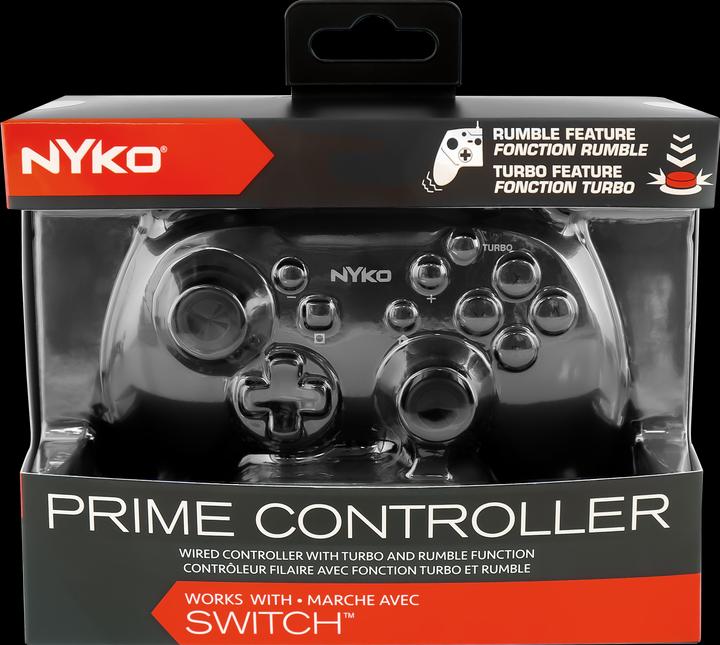 Immagine prodotto Nyko Prime Wired Controller - Black For Switch (Switch)