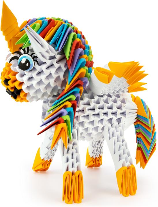 Actual product image Selecta Spielzeug ORIGAMI 3D - Unicorn, 656 parts