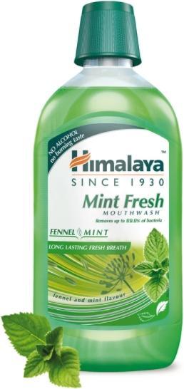 Himalaya Mouthwash Mouthwash Mint Fresh 450Ml (450 ml, Mundspülung)