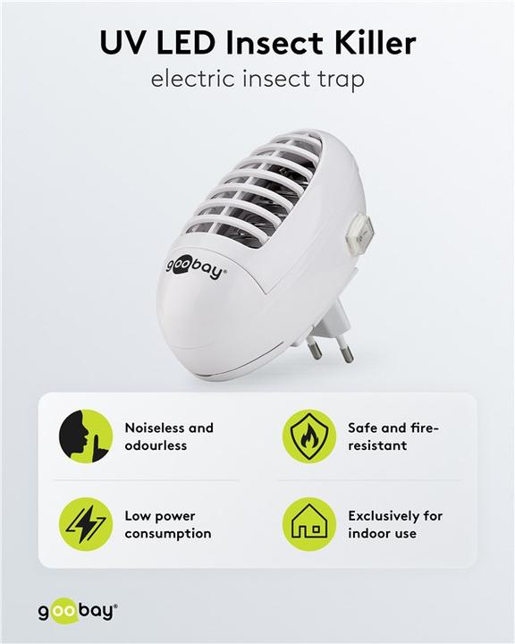 Image du produit Goobay Tueur d'insectes à LED UV