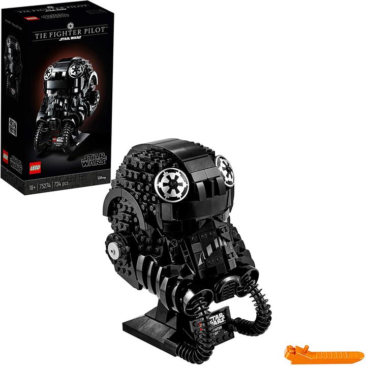 Immagine prodotto LEGO Casco da pilota di caccia TIE (75274, LEGO Star Wars)