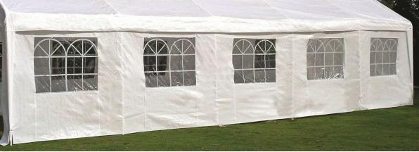 Immagine prodotto Degamo Telone laterale per tenda party con finestre (1000 cm, 1 cm)
