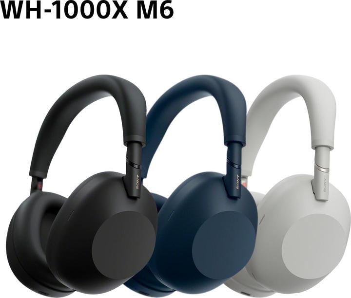Productafbeelding Sony WH-1000XM6 (30 h, Draadloze, Bedraad)
