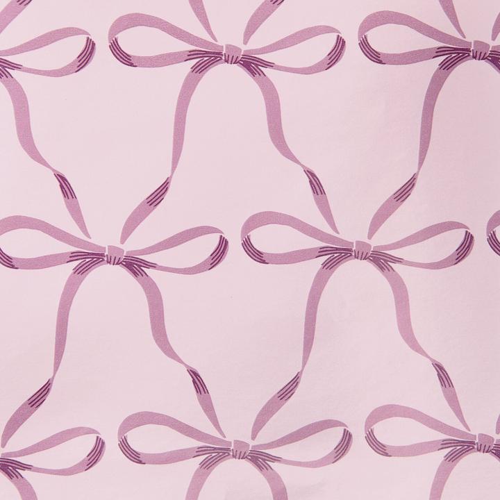 Actual product image Rico Design Geschenkpapier Schleifen, Rosa, FSC MIX (Wrapping paper, 1 x)
