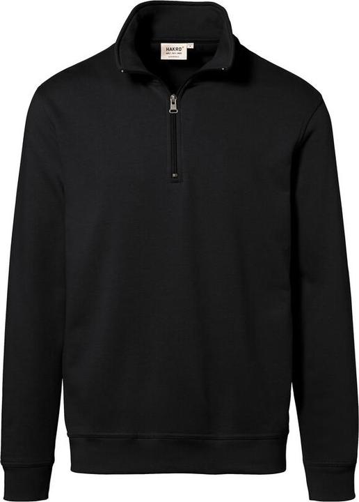 Image du produit Hakro Sweat-shirt zippé Premium noir taille 5XL (5XL)