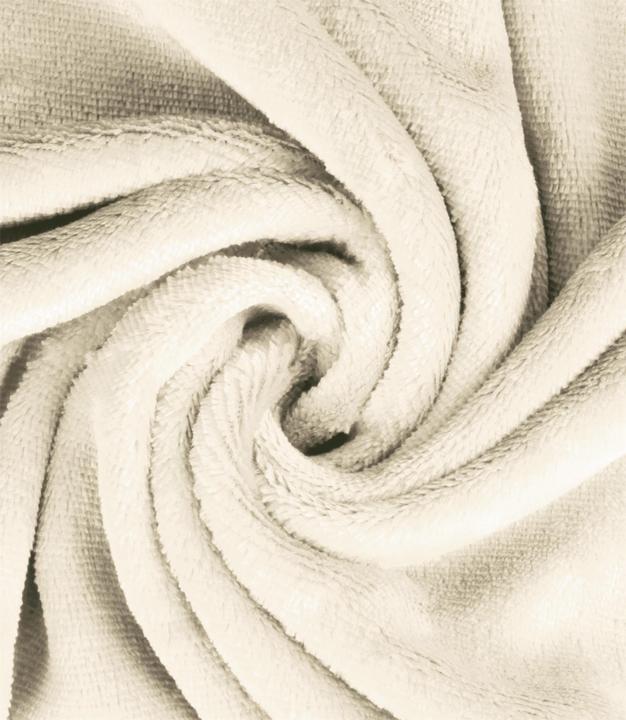 Actual product image Aspero Flannel fitted sheet PERPIGNAN (180 x 200 cm)