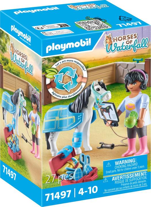 Playmobil Pferdetherapeutin (71497, Playmobil Horses of Waterfall)