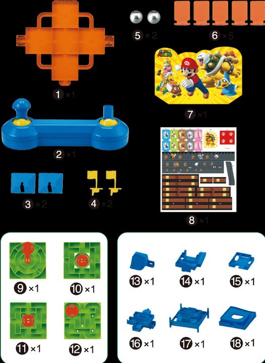 Actual product image Super Mario Maze Game DX (English)