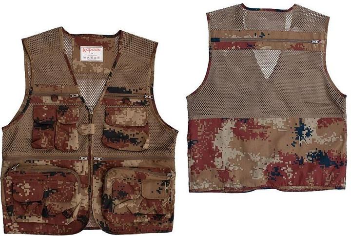 Actual product image Kapaan Prospecting vest / Bodywarmer Camo (L) (L)