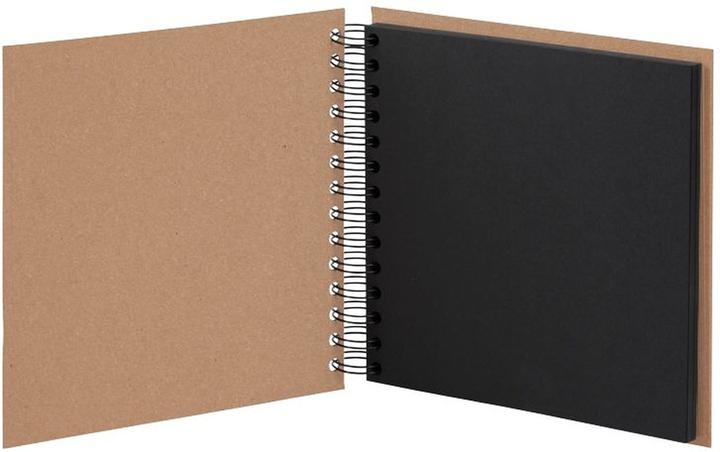 Actual product image Rössler Photo album S.O.H.O. Kraft, 180 x 180 mm Brown (180 x 180 mm)