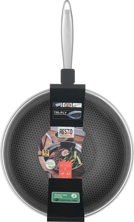 Immagine prodotto Resto WOK D28 H7.5CM/95349 (28 cm, Wok, Acciaio inossidabile, Alluminio)