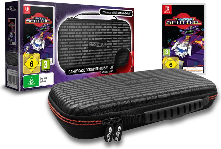Image du produit Maxx Tech Premium Carry Case & Hyper Sentinel Bundle for Nintendo Switch & Switch 2 (Switch, Switch Lite, Switch OLED)