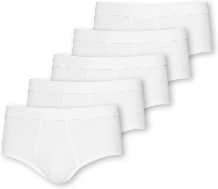 Image du produit ESGE Lot de 5 slips à fines côtes avec intervention (3XL, Pack de 5)