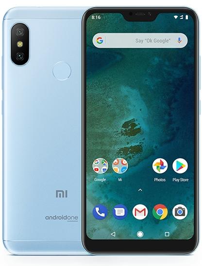 Xiaomi Mi A2 Lite (32 GB, Blue, 5.84", Hybrid Dual SIM, 12 Mpx, 4G)