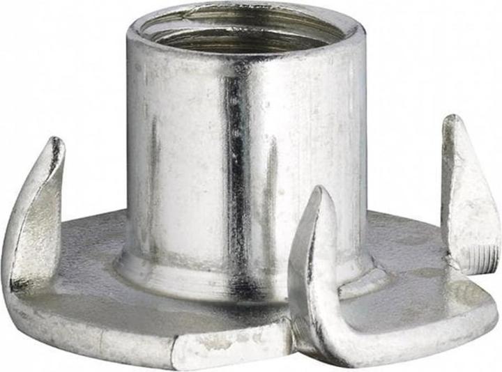 Actual product image FTM Drive-in nuts steel galvanized M4, 10 pieces (M4)