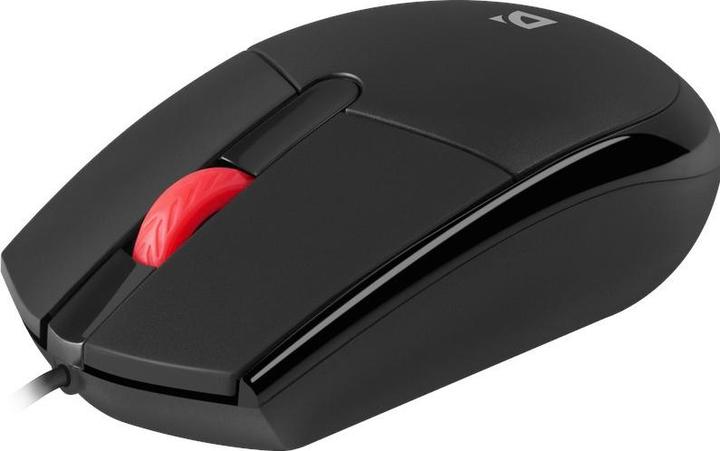 Defender Maus Kabelgebundene Maus DELTA MM-523 1000 dpi klicklos, leise (Kabelgebunden)