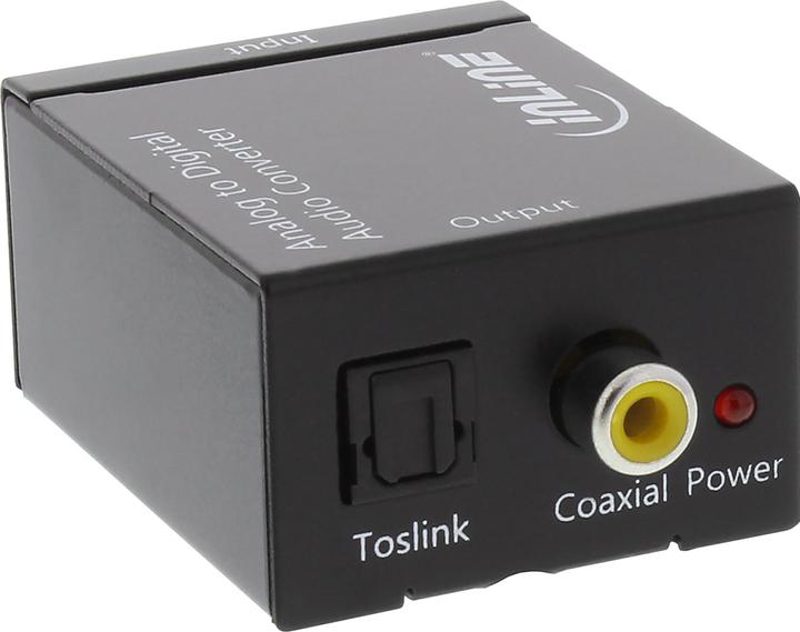 Actual product image InLine Audio AD converter (Analog -> Digital)